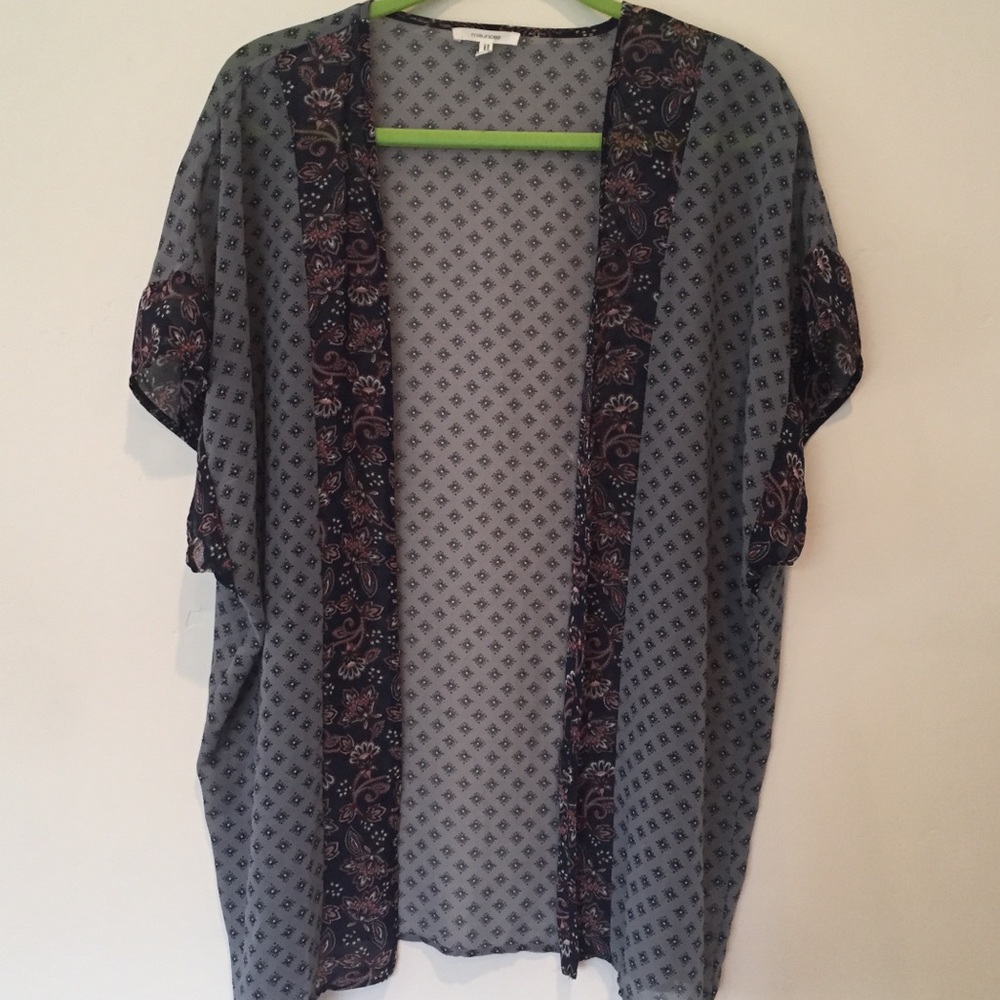 Boho Cardigan Poncho Shawl
